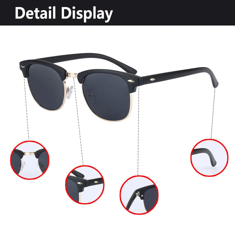 Product Name: Retro UV400 Polarized Shades for All