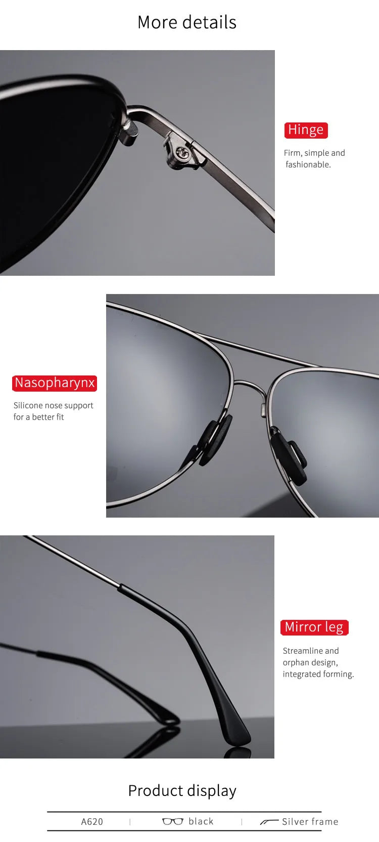 Cook Shark 2020 new sunglasses men's sunglasses color polarized driving driver toad glasses tide