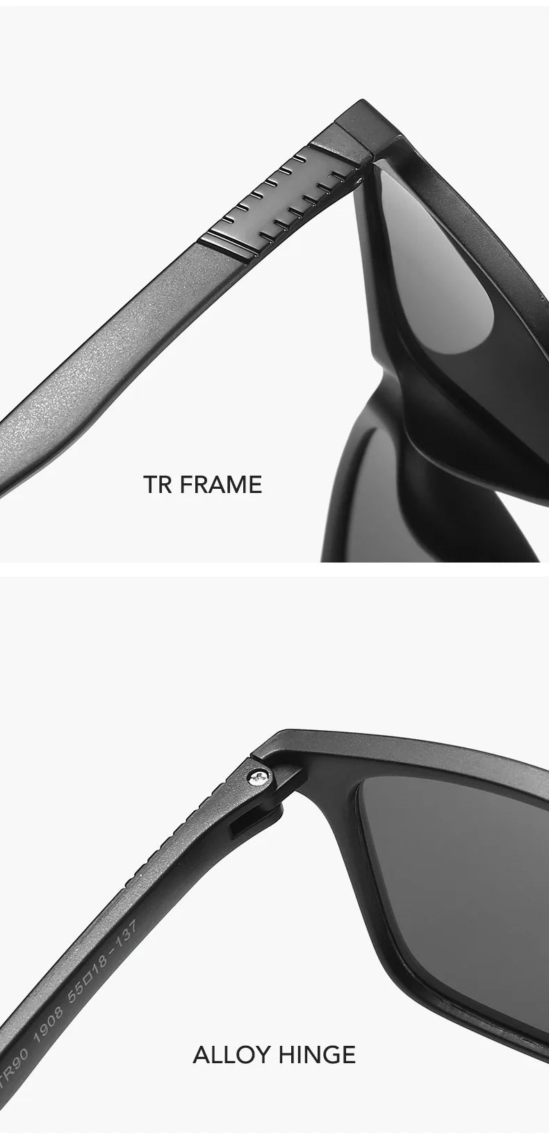 TR Polarized Sunglasses For Men And Women Driving Glasses Fishing Glasses Classic Sports Glasses