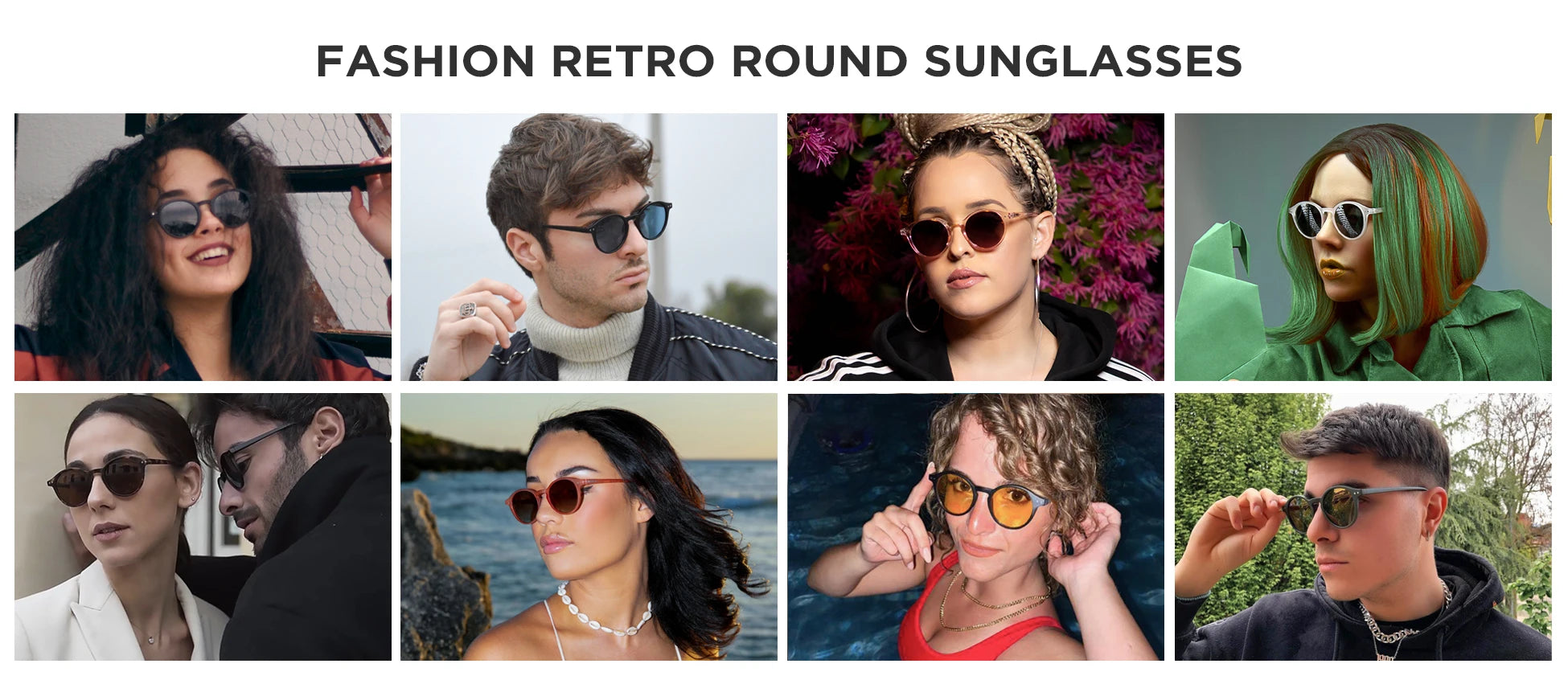 ZENOTTIC (S Size) Retro Circular Polarized Sunglasses 2024 2025 Men Women Vintage Small Round Sun Glasses UV400 Goggles Shades